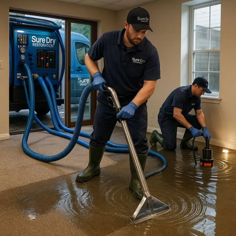 Water Extraction and Removal process in Trevorton, PA